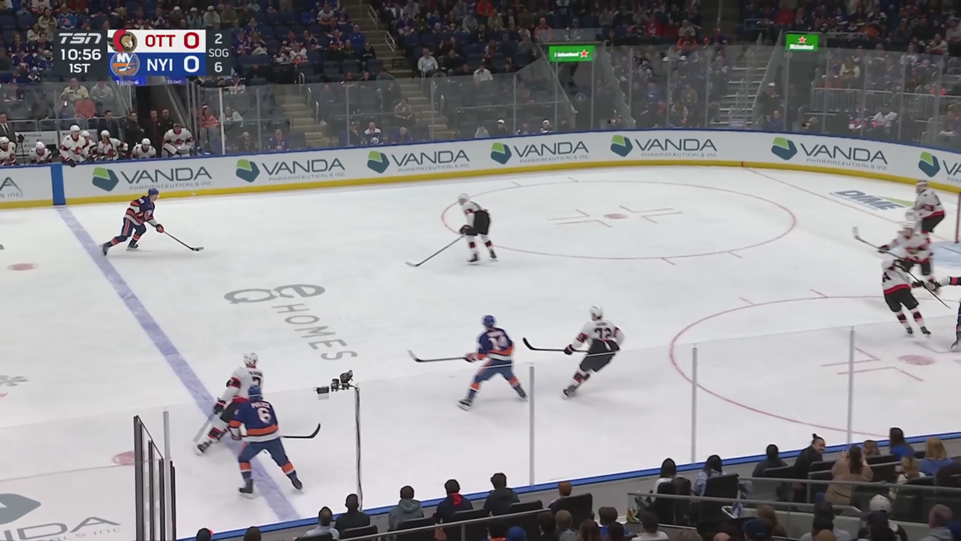 Linus Ullmark 23-Save Shutout vs. Islanders · Apr. 11, 2026