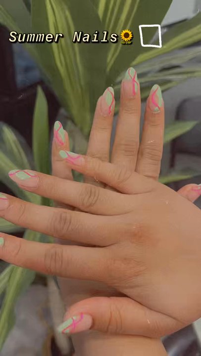 T & P Nails - Got done my nails for Beach Wedding. It look so pretty beachy - Nail Salons Near Me - West Monroe, Louisiana