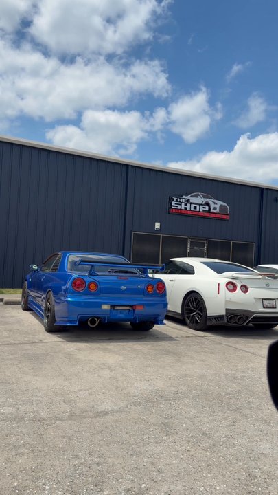 The Shop Houston - A lineup of GTRs - Auto Repair Near Me - Houston, Texas