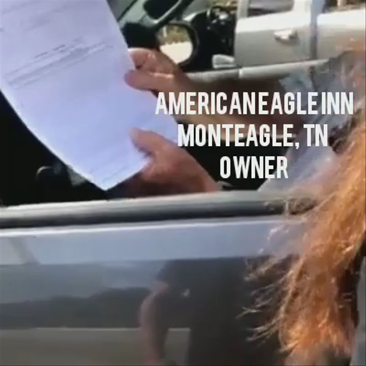 American Eagle Inn - Owner kicks out disabled Veteran and service dog owners/trainers then almost runs her foot over with his back tire - Hotels Near Me - Monteagle, Tennessee