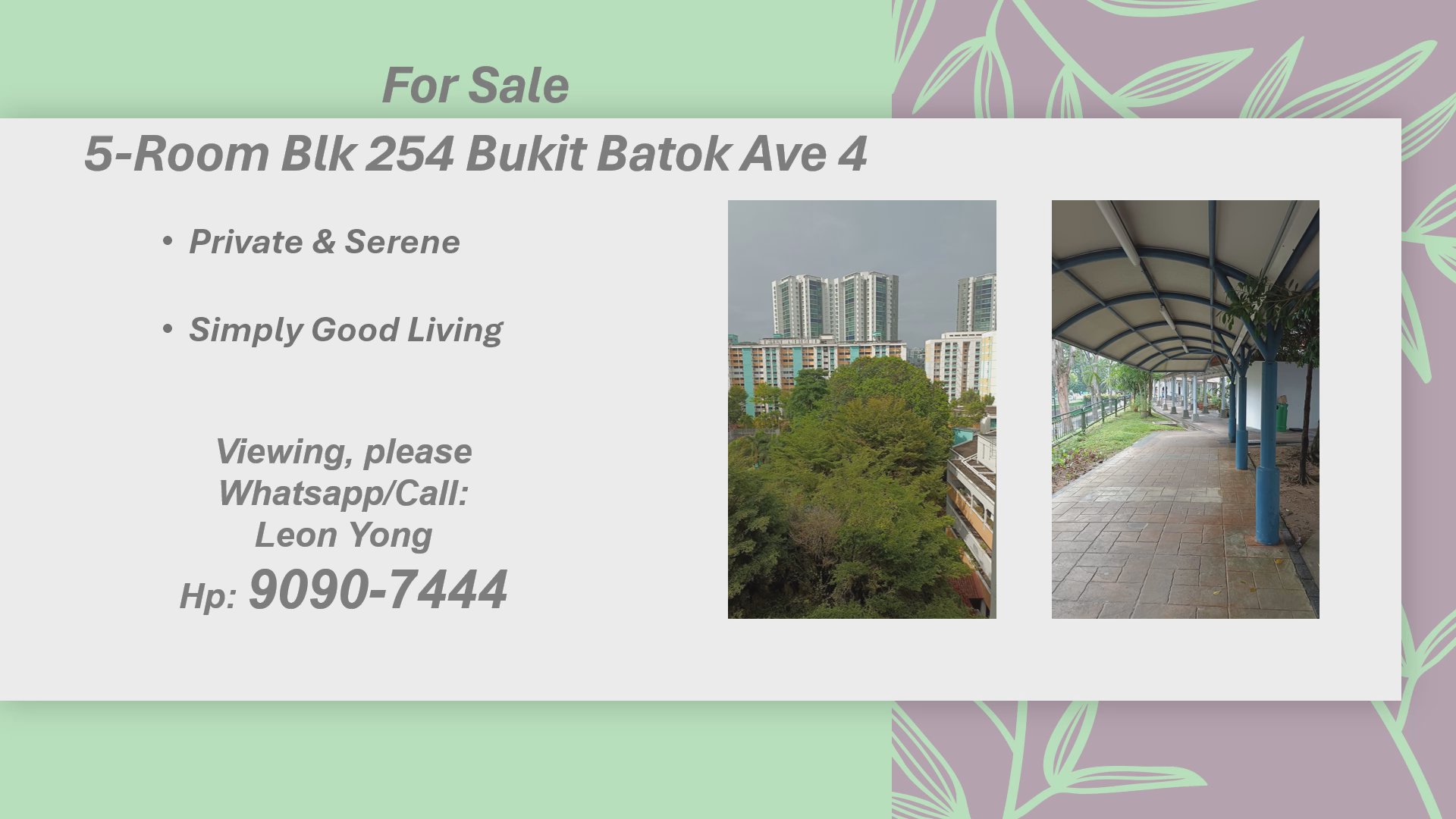 5 Room (5I) HDB for Sale in  254 Bukit Batok East Avenue 4 - Image 11