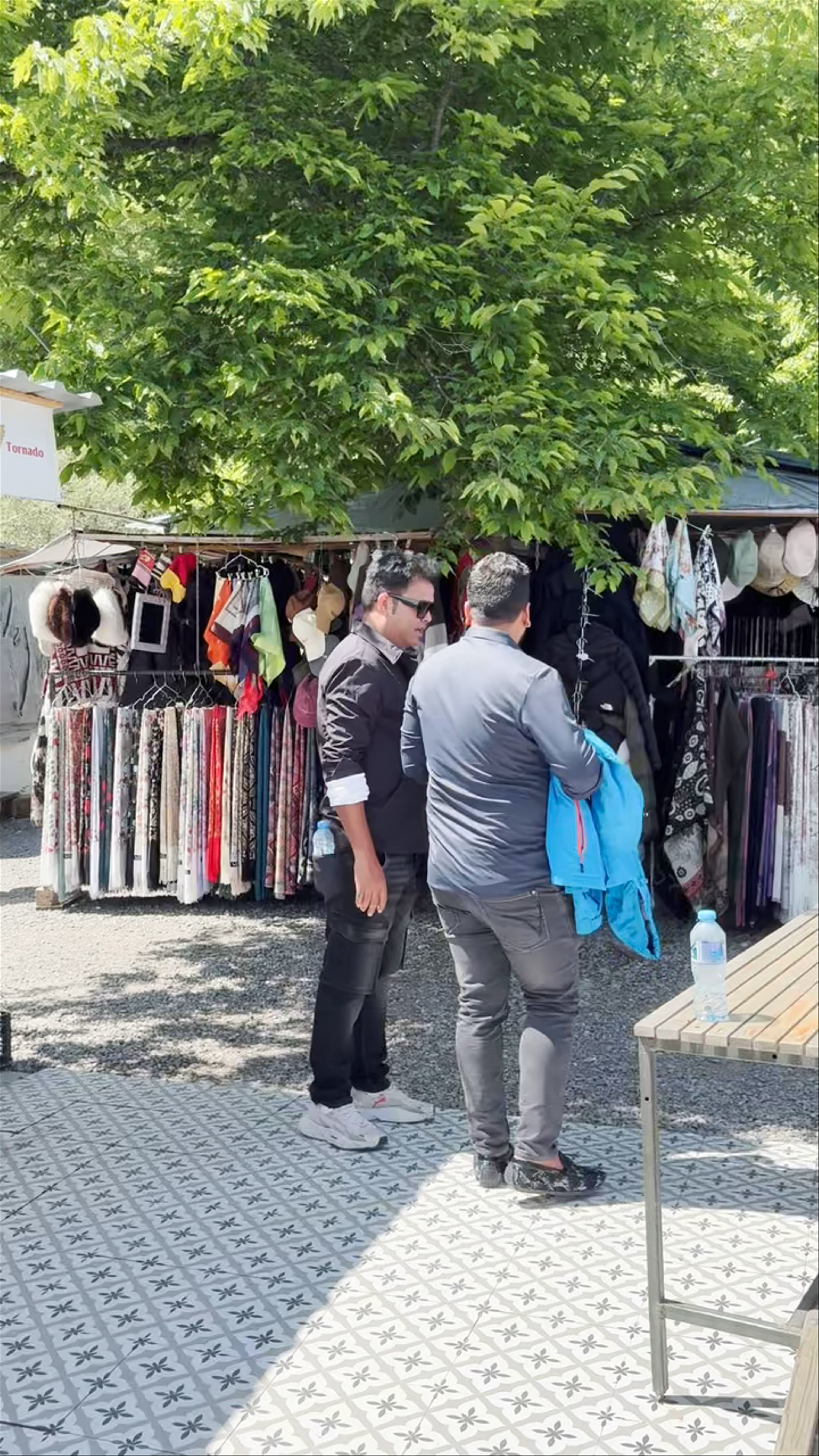 Panorama of Zhinvali Reservoir