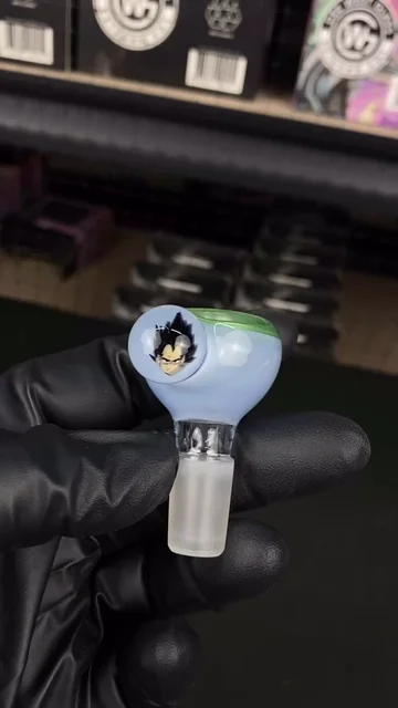 Preview pic of 14mm Single Hole Bowl Slide by Keys Glass