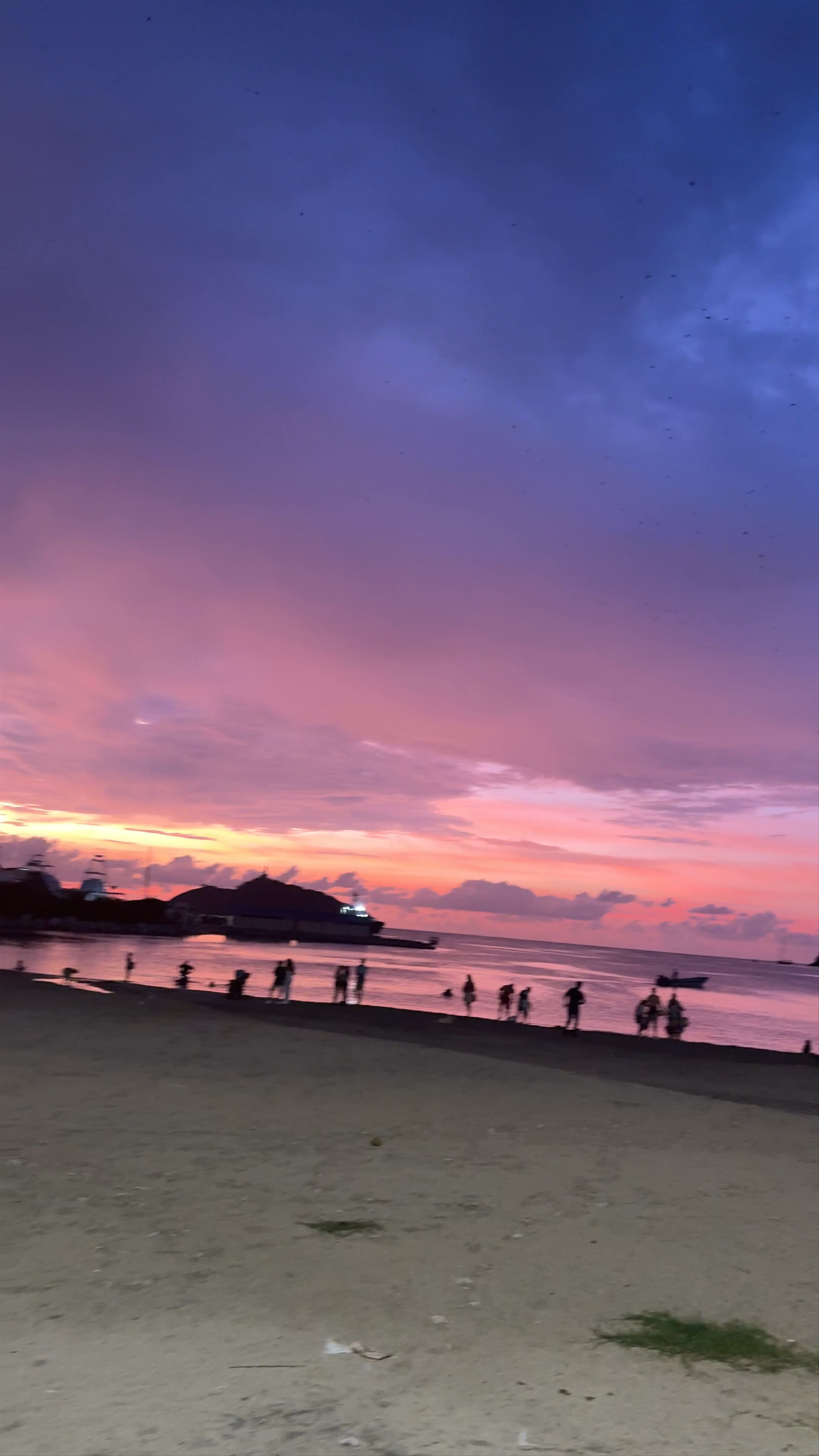 Soulful Sunset at Bahía de Santa Marta, Colombia