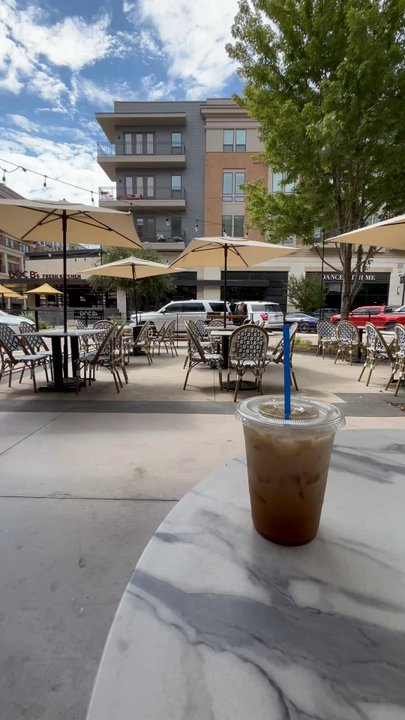 Marché Bleu - Outside - Coffee & Tea Near Me - Fort Worth, Texas