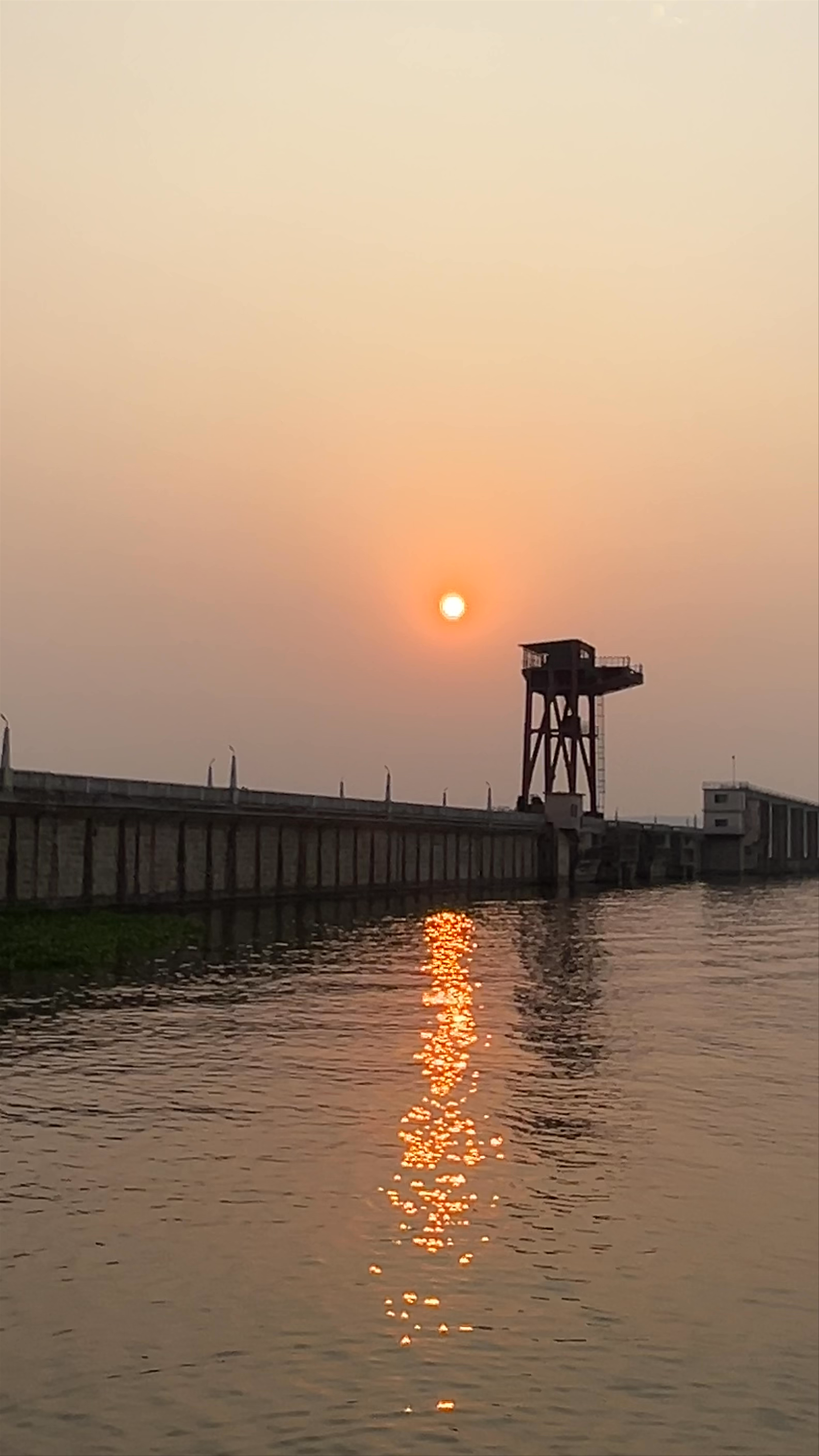 Serene Sunset at Rana Pratap Sagar Dam, Rawatbhata, Rajasthan