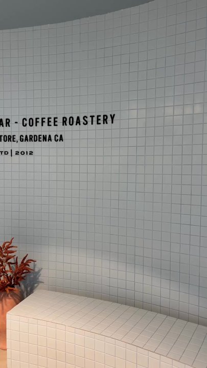 The Boy & The Bear - Beautiful esthetics, the soft aqua hue is calming. - Coffee Roasteries Near Me - Gardena, California