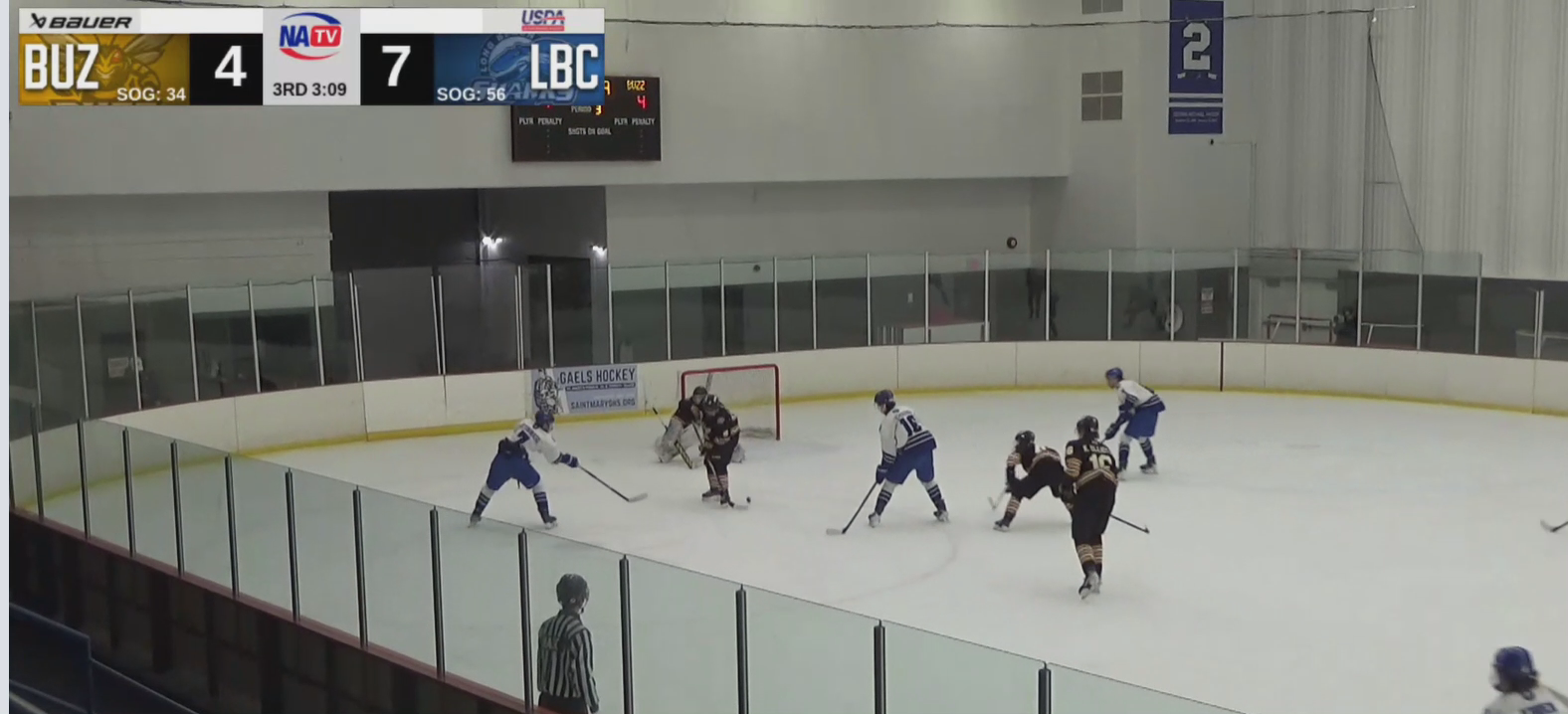 March 7 2026 Goalie save for Buzz