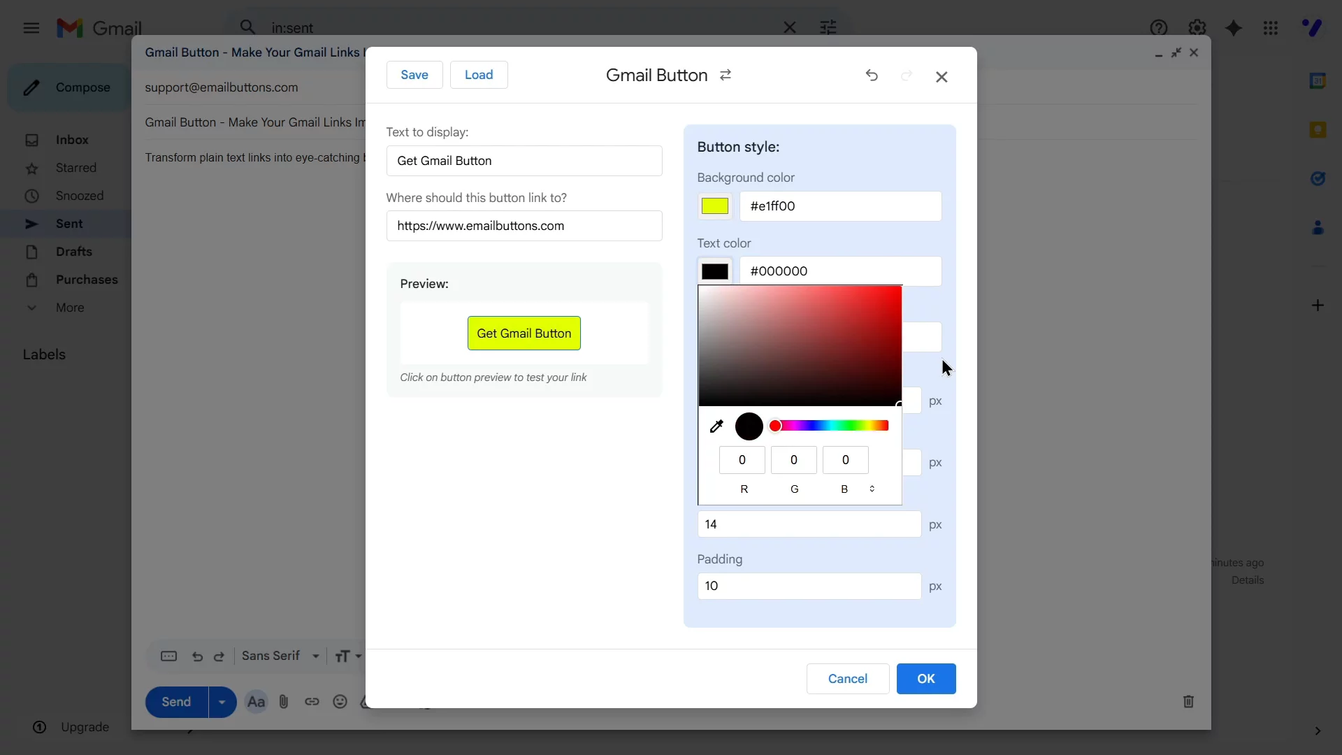 Email Buttons image 1