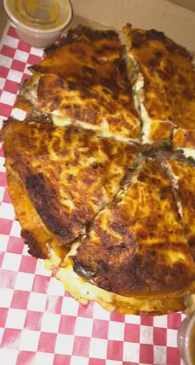 Red Tacos - Pizzadilla this was so good! A little pricey but yum! I highly recommend it. Every time I come here food is always great! - Tacos Near Me - Orem, Utah