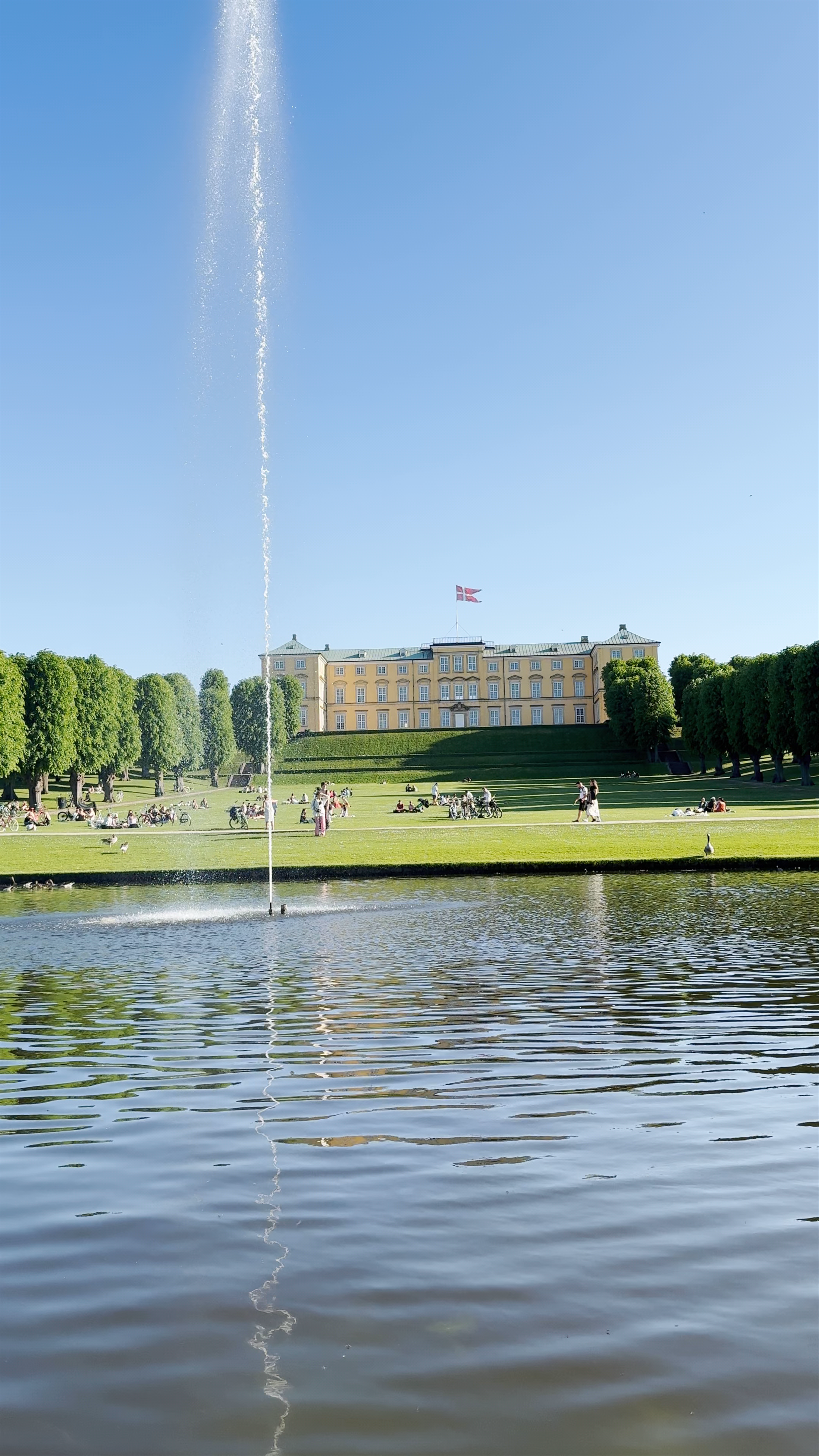 Serene Summer Afternoon at Frederiksberg Gardens, Denmark