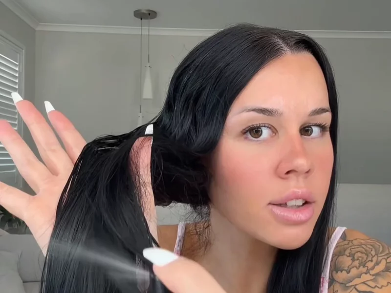 Lush Sticky Date hair primer