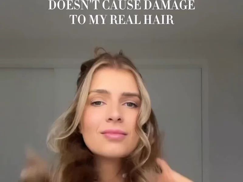 Collaboration with sitting pretty halo hair