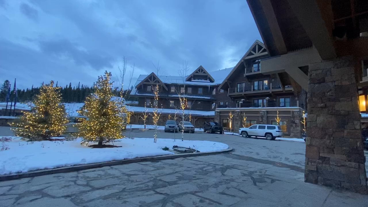 Cortina - Outside the restaurant/hotel - Italian Near Me - Big Sky, Montana