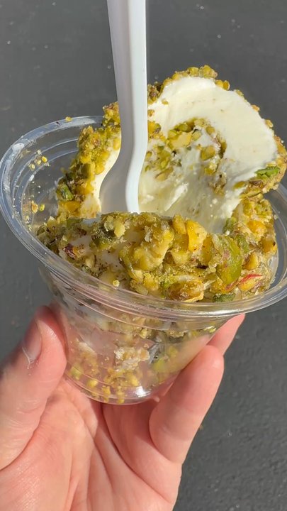 Sham Sweets - Giving their Booza dessert a try - Desserts Near Me - Sacramento, California