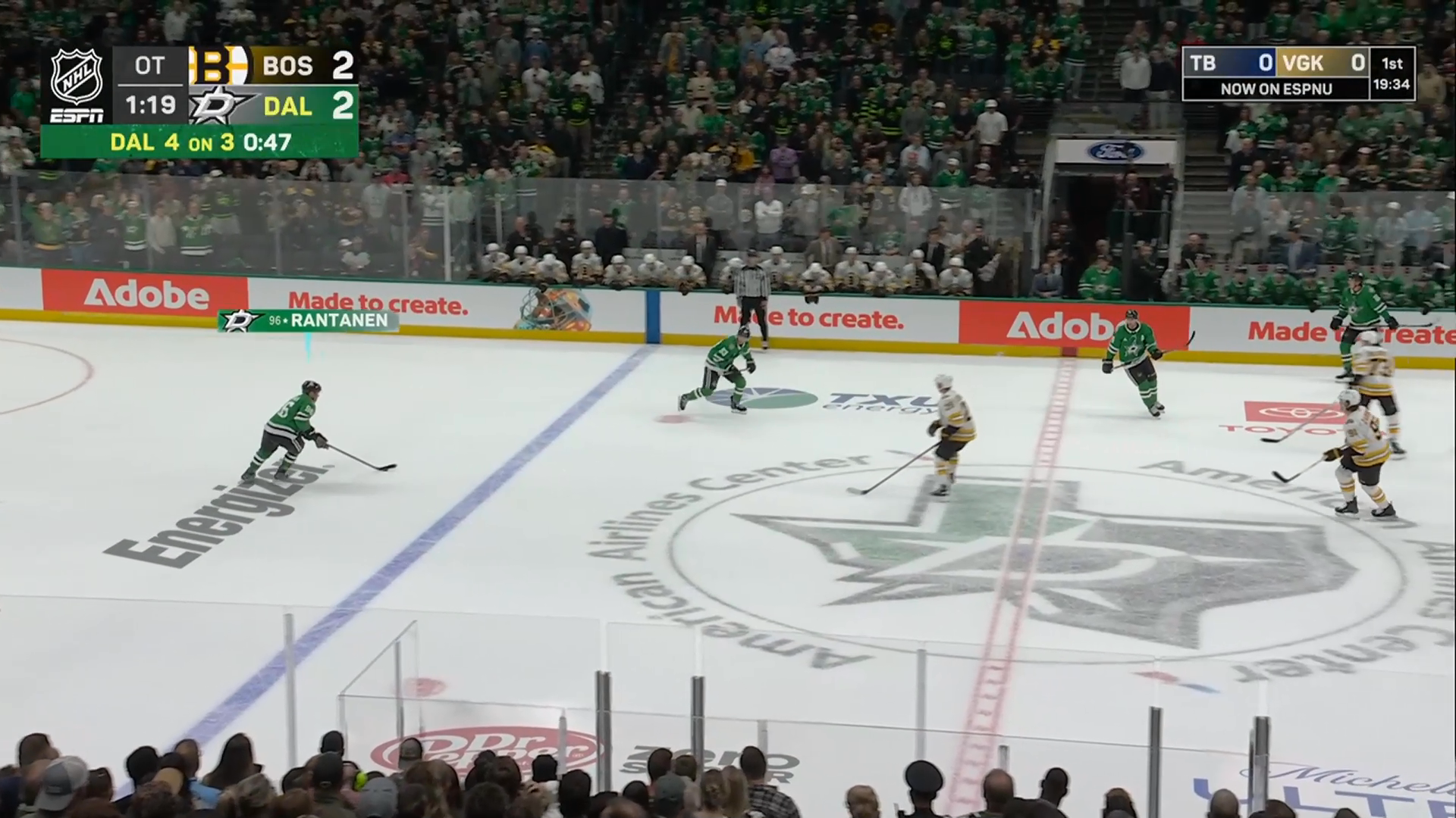 Rantanen Completes Overtime Hat Trick, Ties Laine Among Finns · Oct. 20, 2026