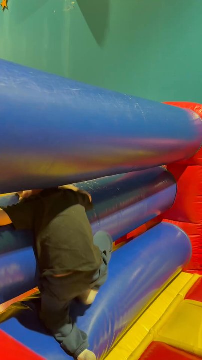 Pump It Up Arlington - The obstacle course - Kids Activities Near Me - Arlington, Texas