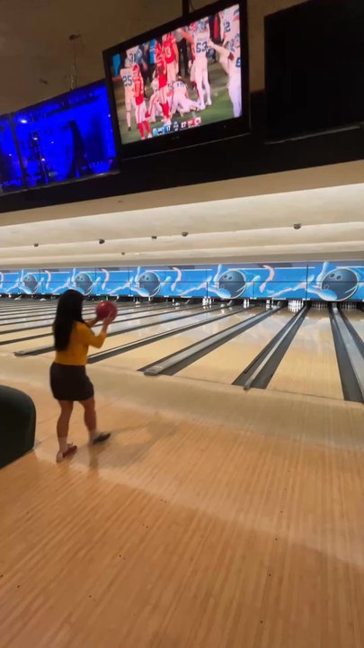 Fountain Bowl - Strike captured! - Bowling Near Me - Fountain Valley, California