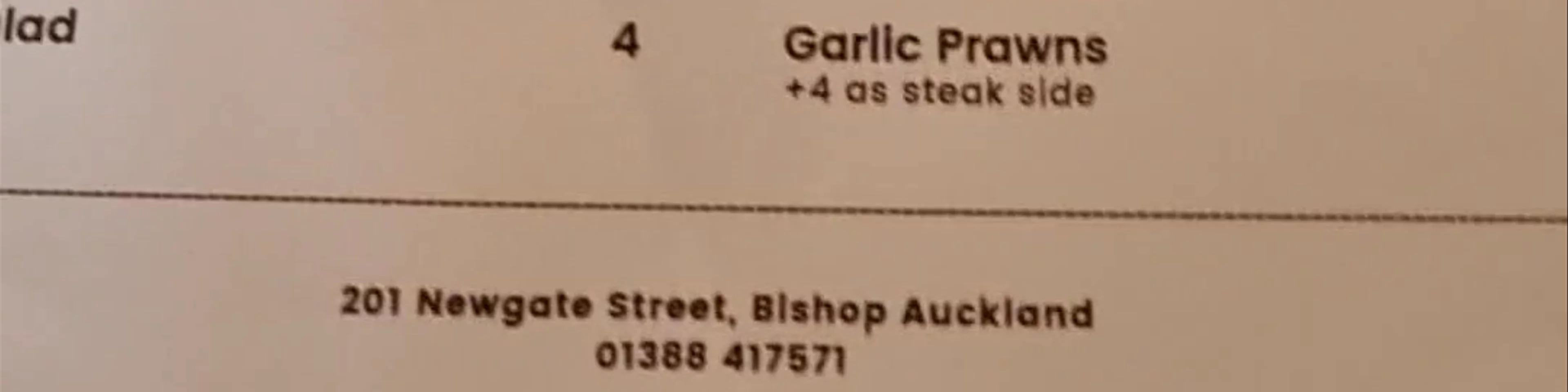 Manzo Bishop Auckland