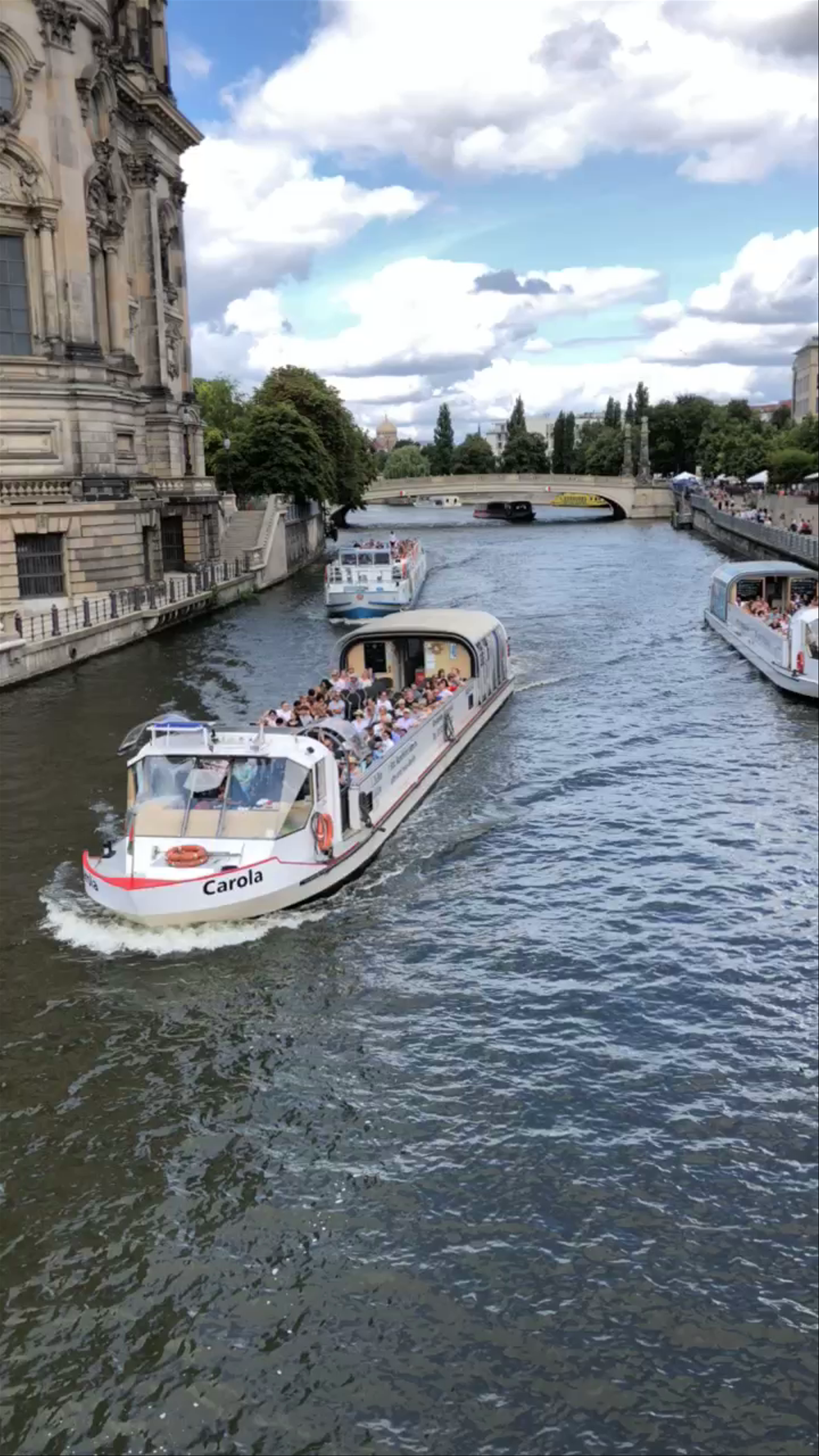Scenic Boat Tour by Berliner Dom in Berlin