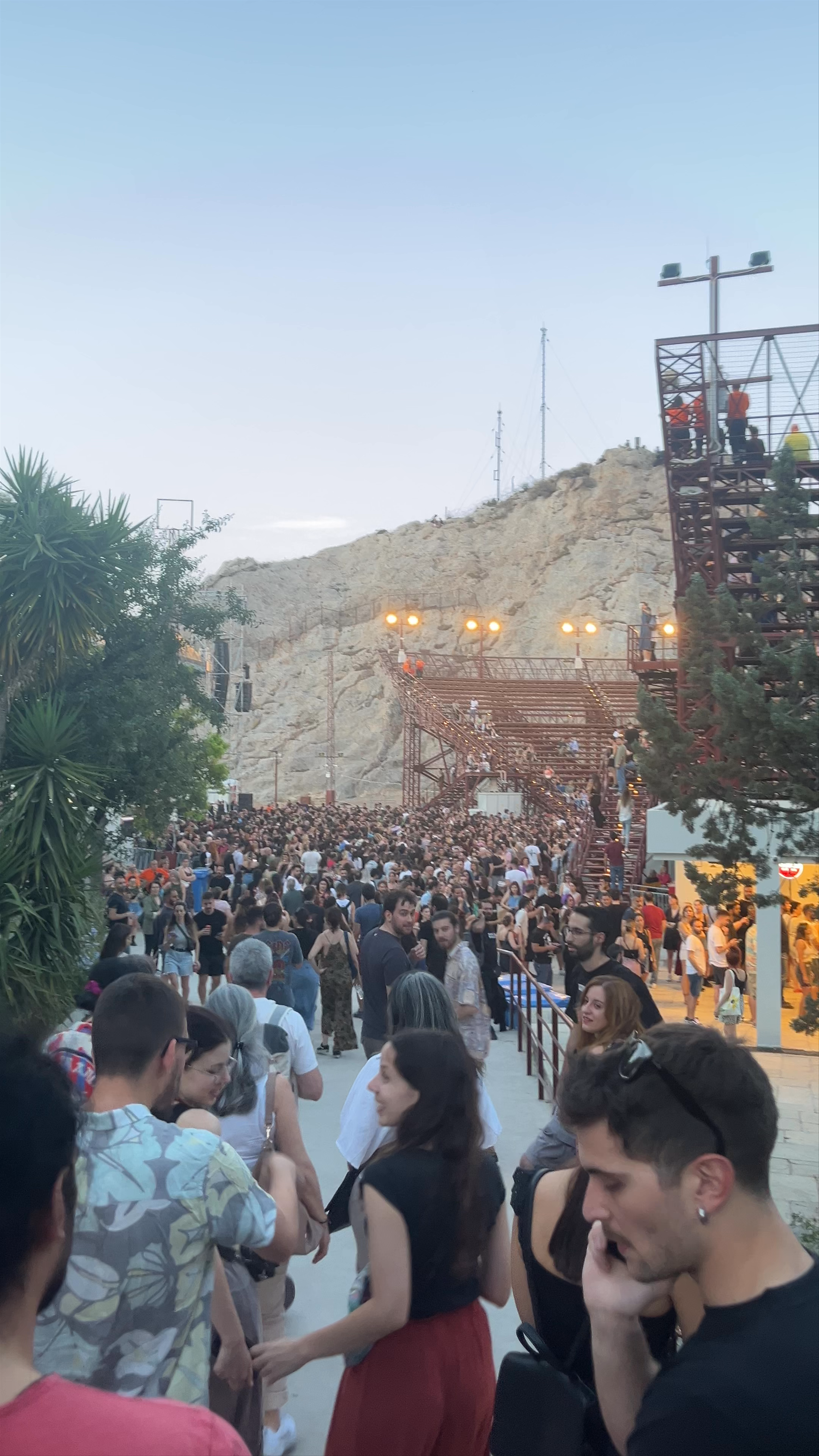 Lycabettus Theatre Festival Vibes in Athens