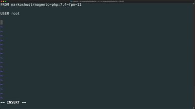 Install a new PHP extension by building a custom Docker image