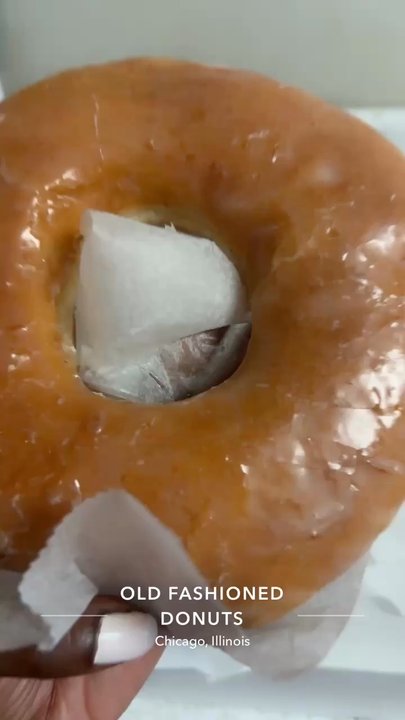 Old Fashioned Donuts - Texas big French Donuts glazed - Bakeries Near Me - Chicago, Illinois