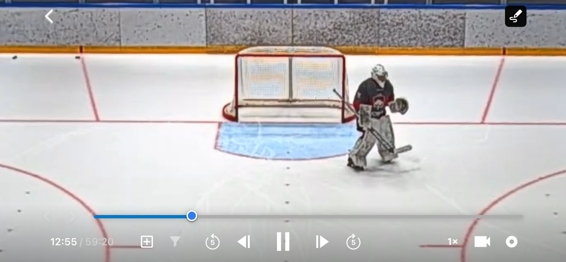 Daniel Tonchev's Stunning Stick Save - Malmö Redhawks U16 Highlight