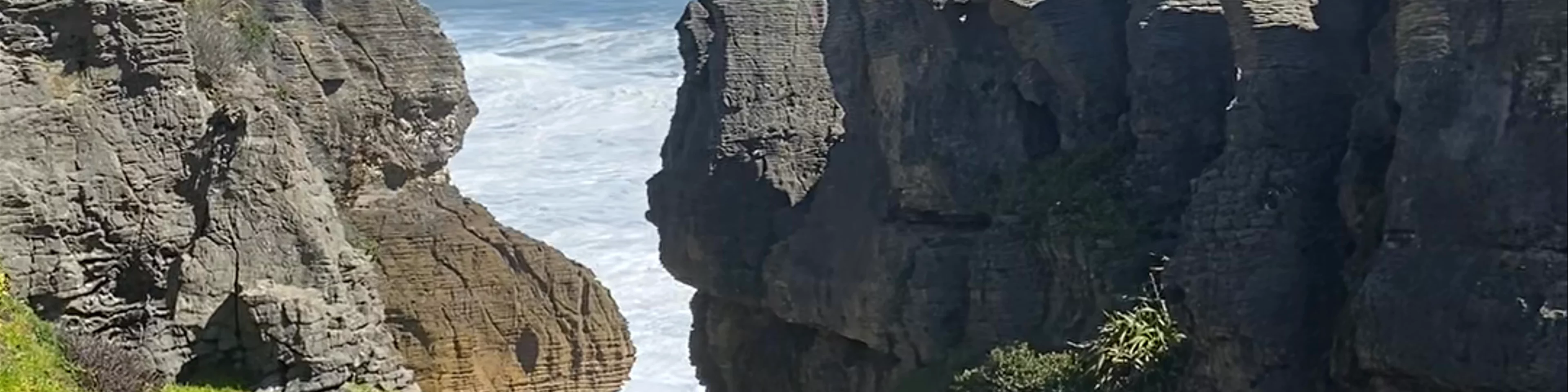Pancake Rocks Lookout Pancake Rocks and Blowholes Walk