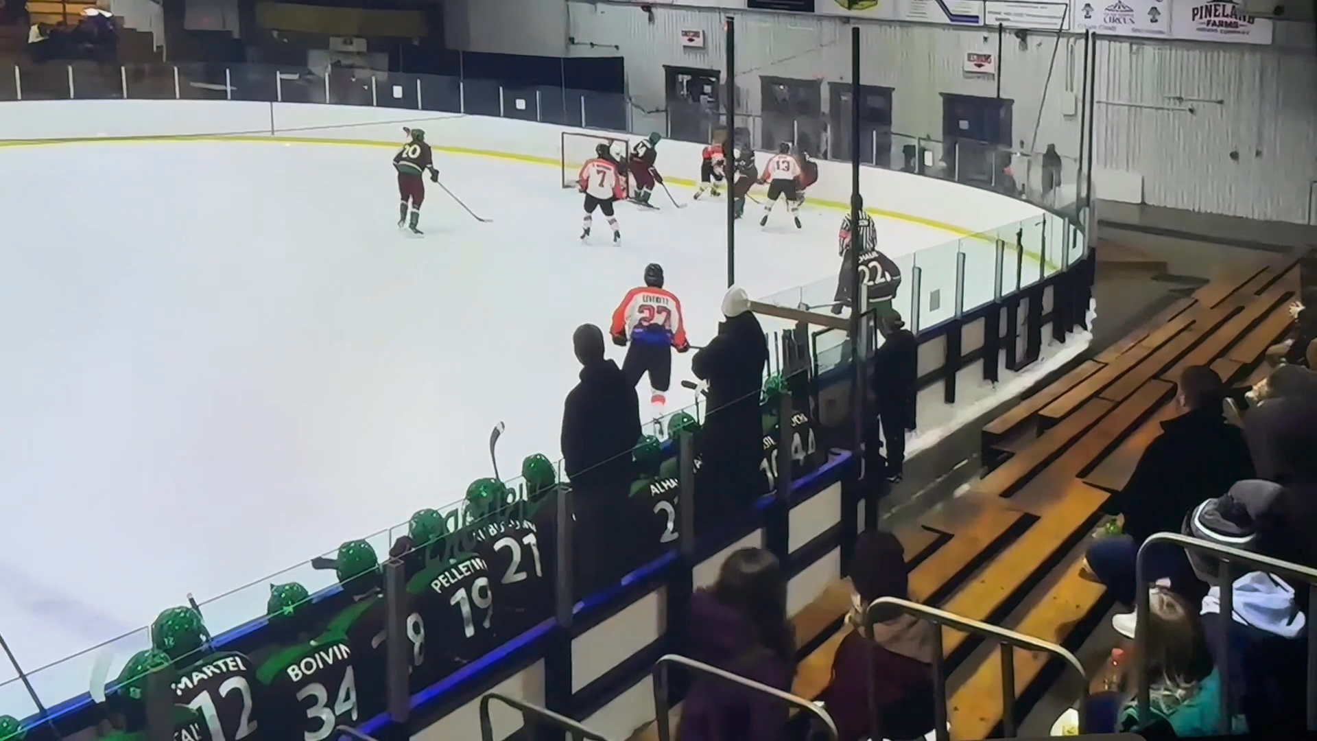 Simon Ward's Impressive One-Timer Goal for Northern Maine Pioneers