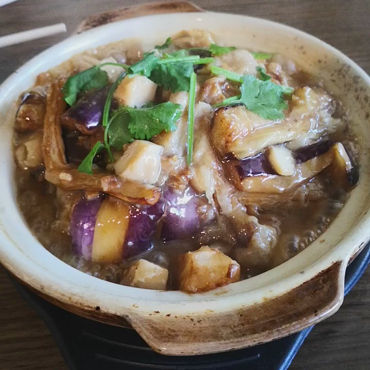Taba Taba China Bistro - The best Eggplant Clay Pot with Pork or Chicken - Chinese Near Me - Los Gatos, California