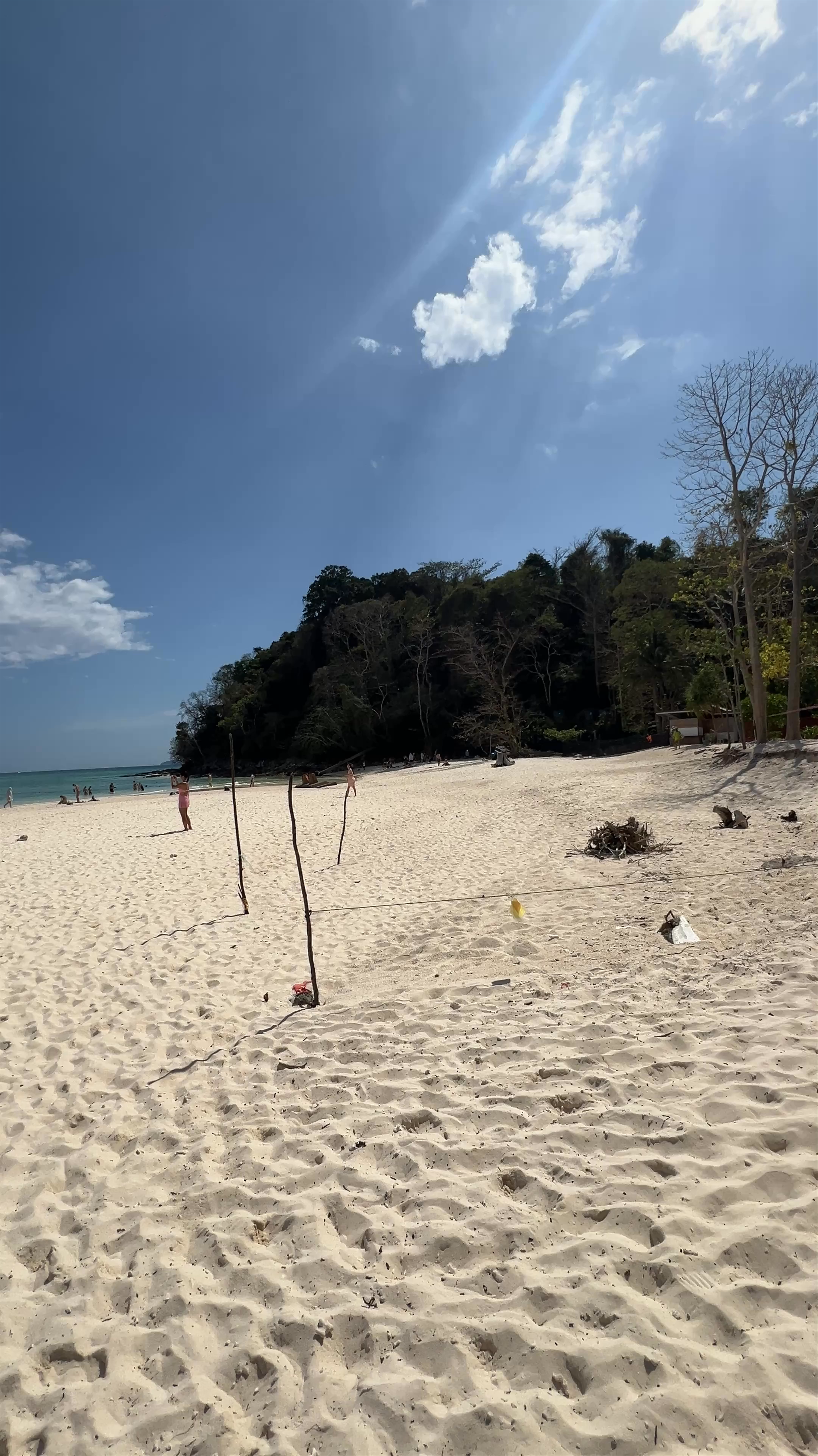 Bamboo Island Beach Bliss: Pristine Sands & Turquoise Waters in Ao Nang, Thailand