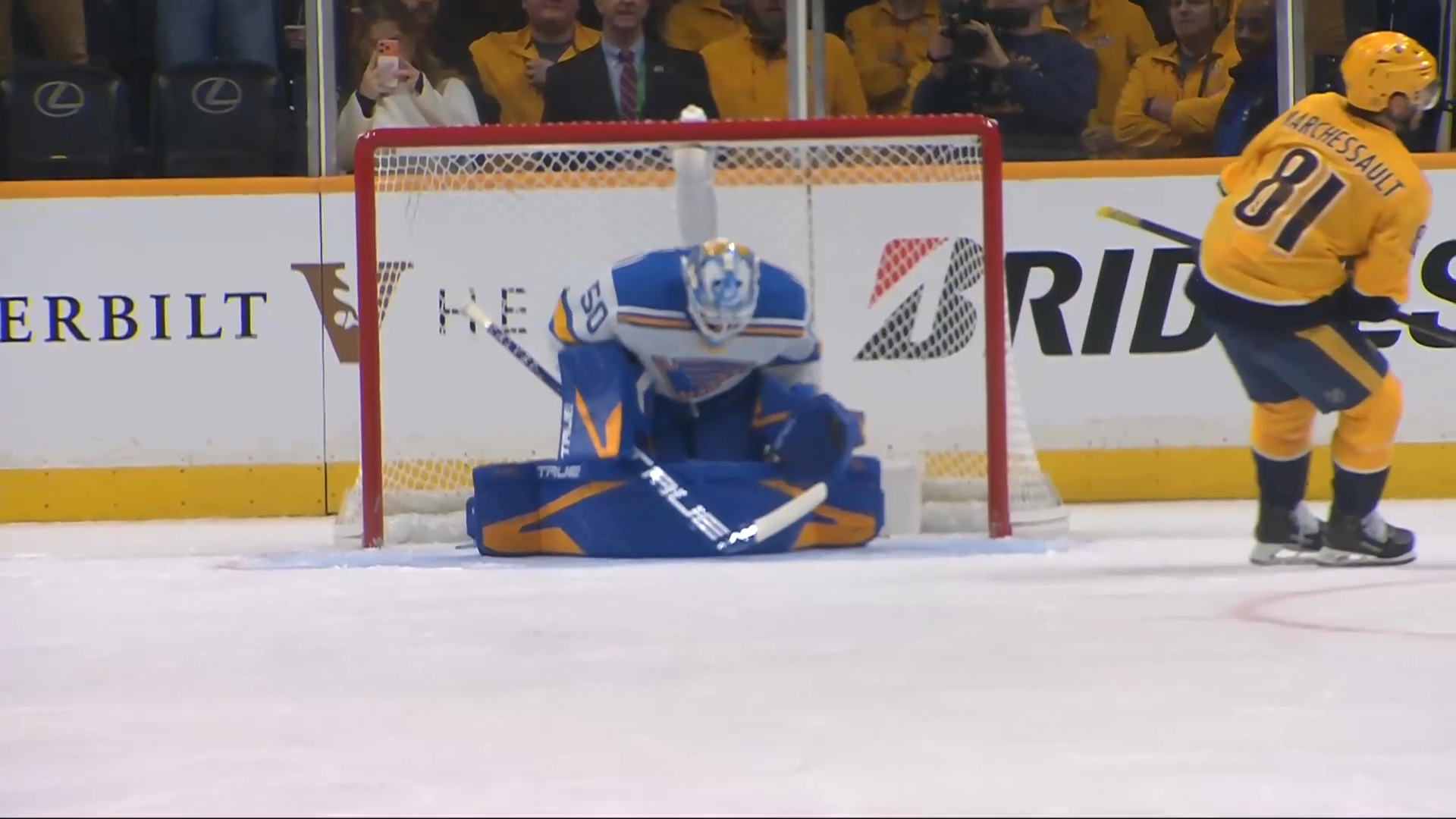 Marchessault’s Penalty-Shot Goal Sparks Predators Past Blues · Oct. 17, 2026