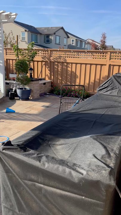 A1 Landscaping & Construction - David's finished backyard work - Landscaping Near Me - Lathrop, California