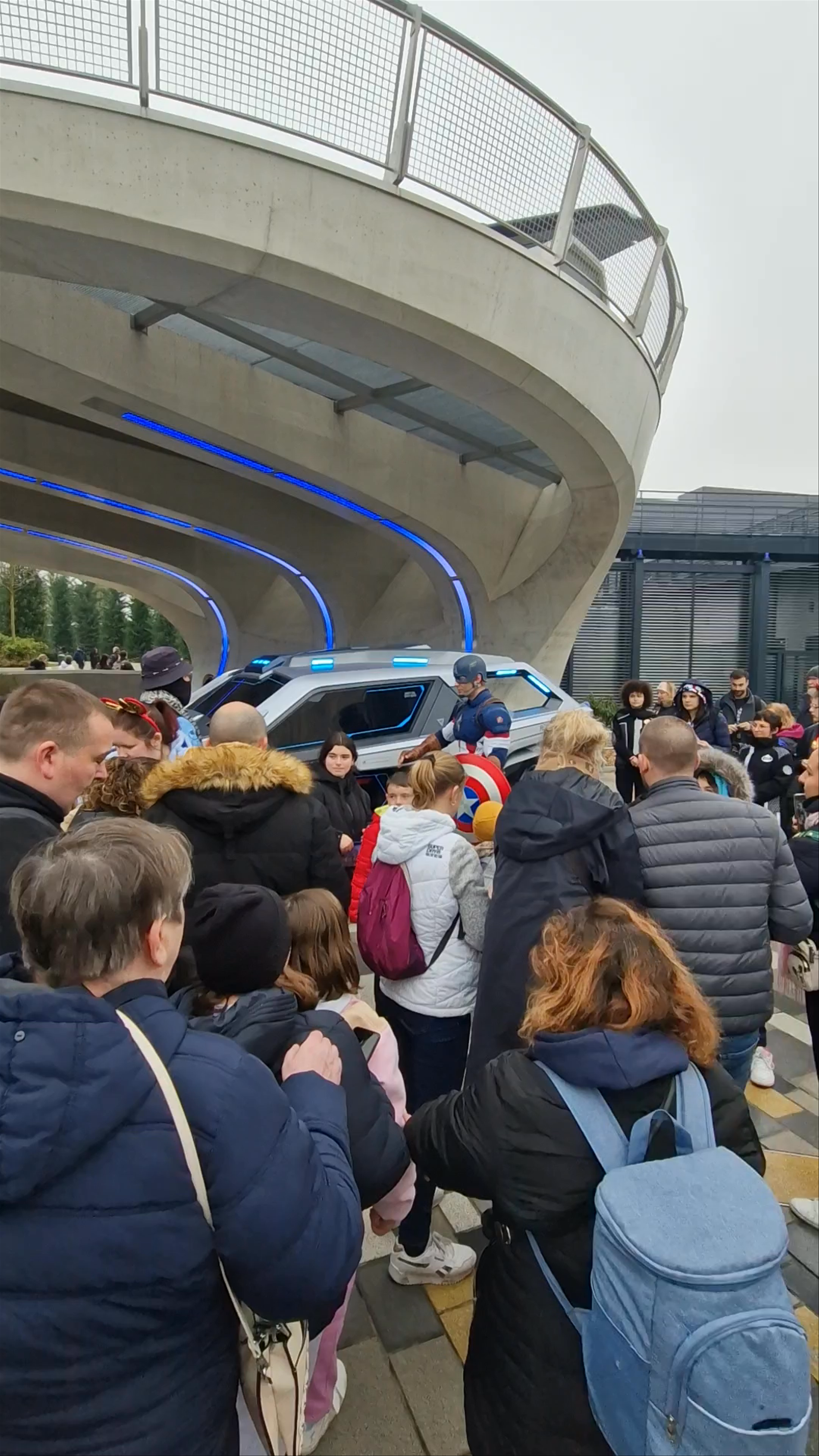 Avengers Campus at Walt Disney Studios: Meet Captain America in Chessy, France