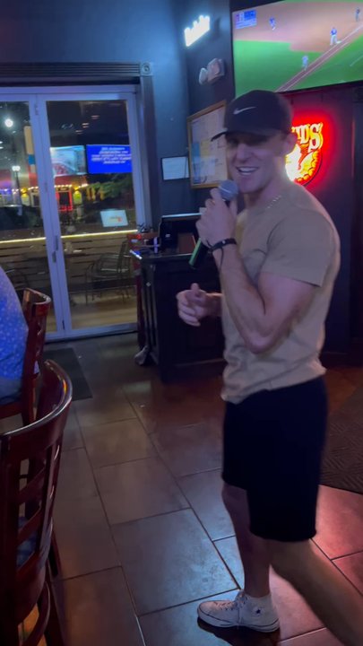 Anthem Ale House - Nick evola singing his heart out - Sports Bars Near Me - Naperville, Illinois