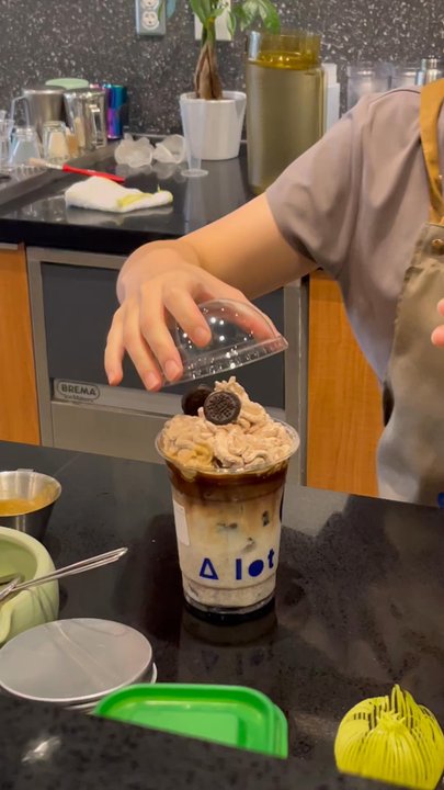 A Lot Coffee - Oreo latte - Coffee & Tea Near Me - Markham, Ontario