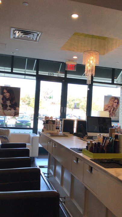 The Hair Bar - Beautiful interior with all the great products you can stick up on to keep your hair nice and healthy ! - Hair Salons Near Me - Southlake, Texas