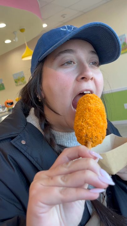 Sopoong - Korean Corn Dogs. Classic and Crushed Cheese Ball with mozzarella. - Donuts Near Me - Wyckoff, New Jersey