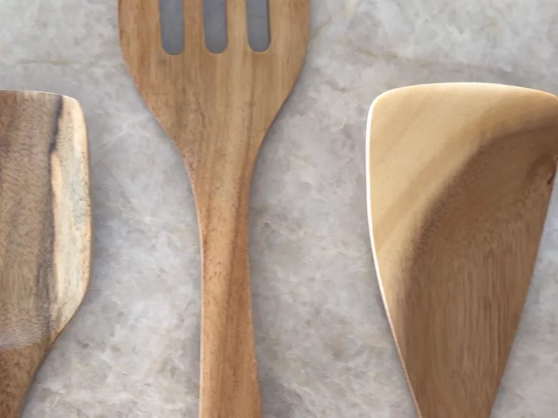 Wattle & Wombat - The TeakWood 9™ | Premium Non-Toxic Utensil Set