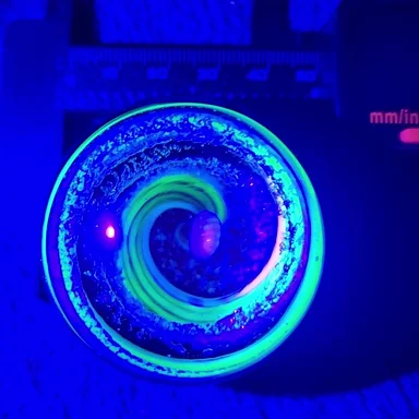 Preview pic of Big vortex marble with opal and UV