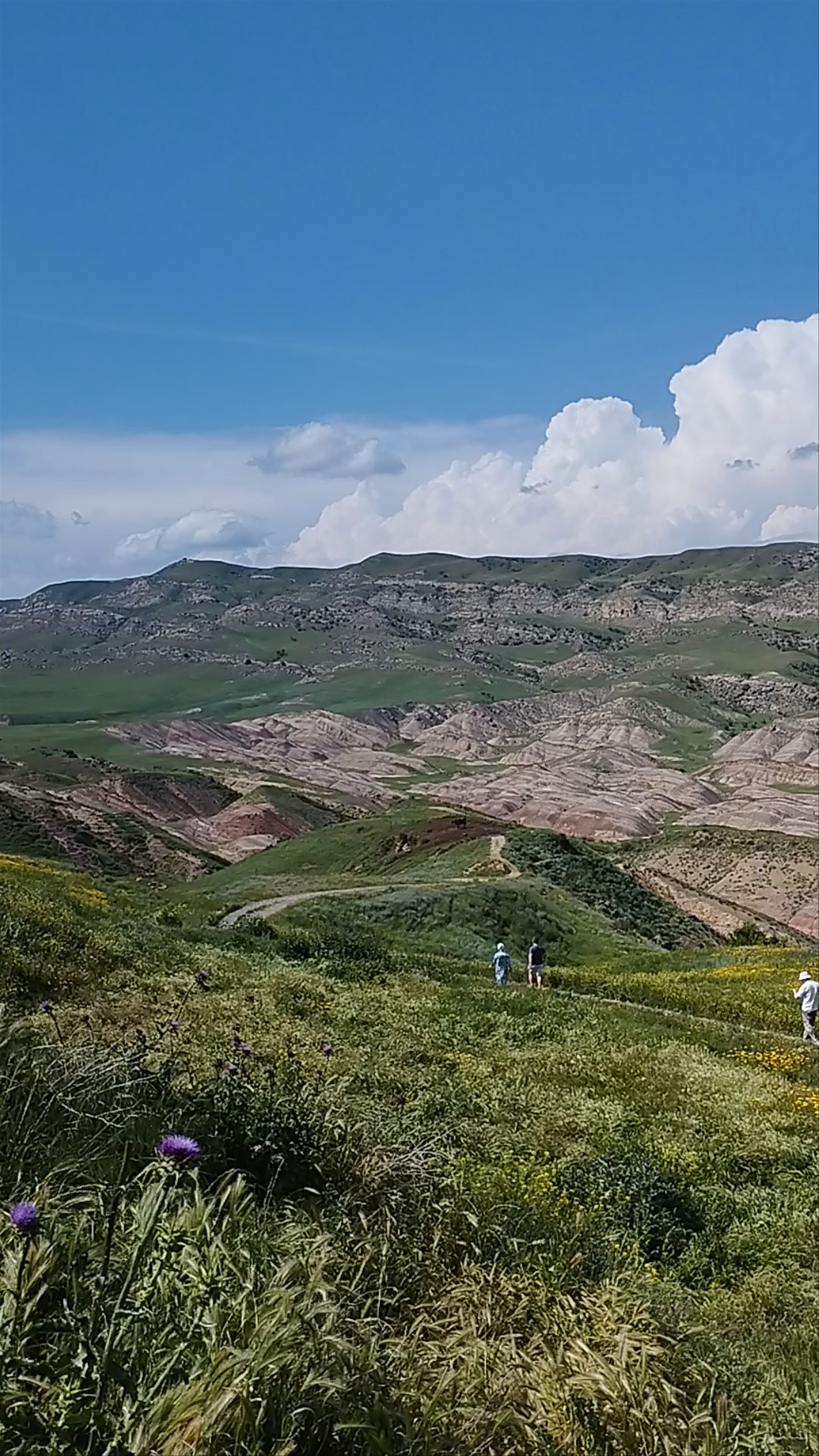 Gareja colorful dunes viewpoint