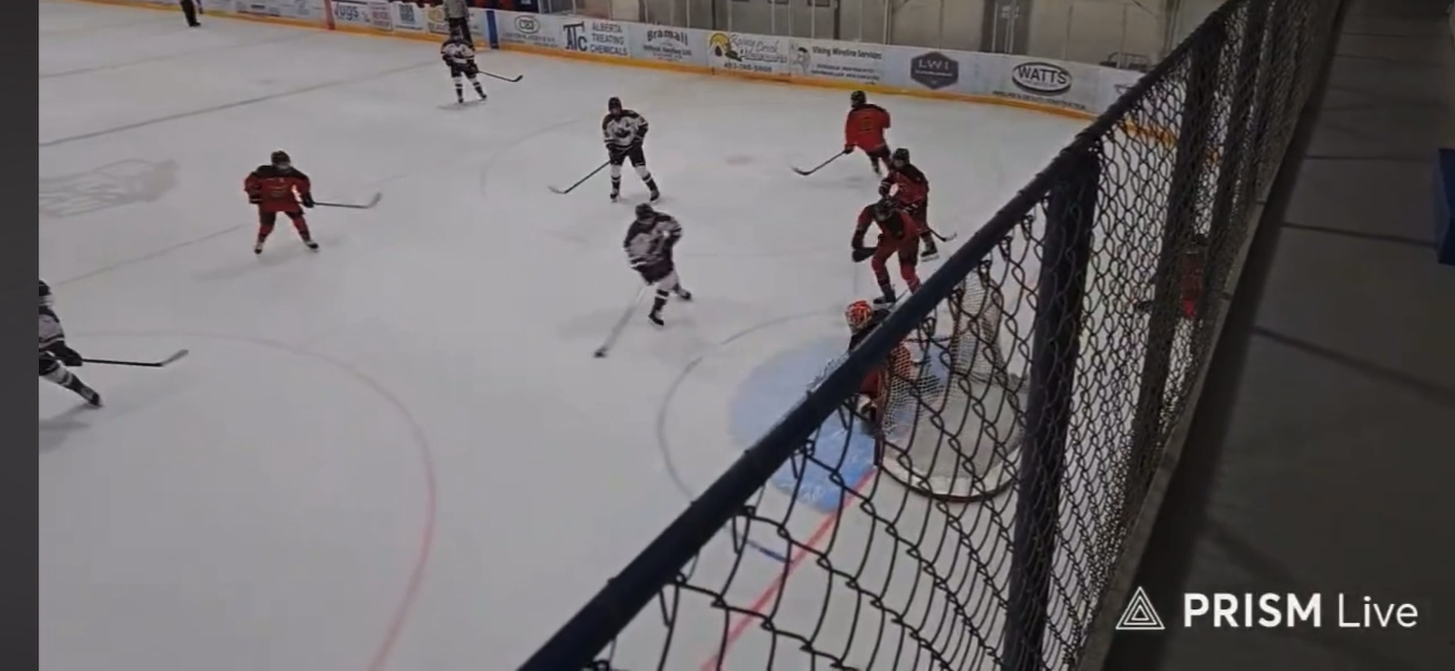 Maxim Phillips with a High Danger Save Against Bow Valley TimberWolves U15 AA