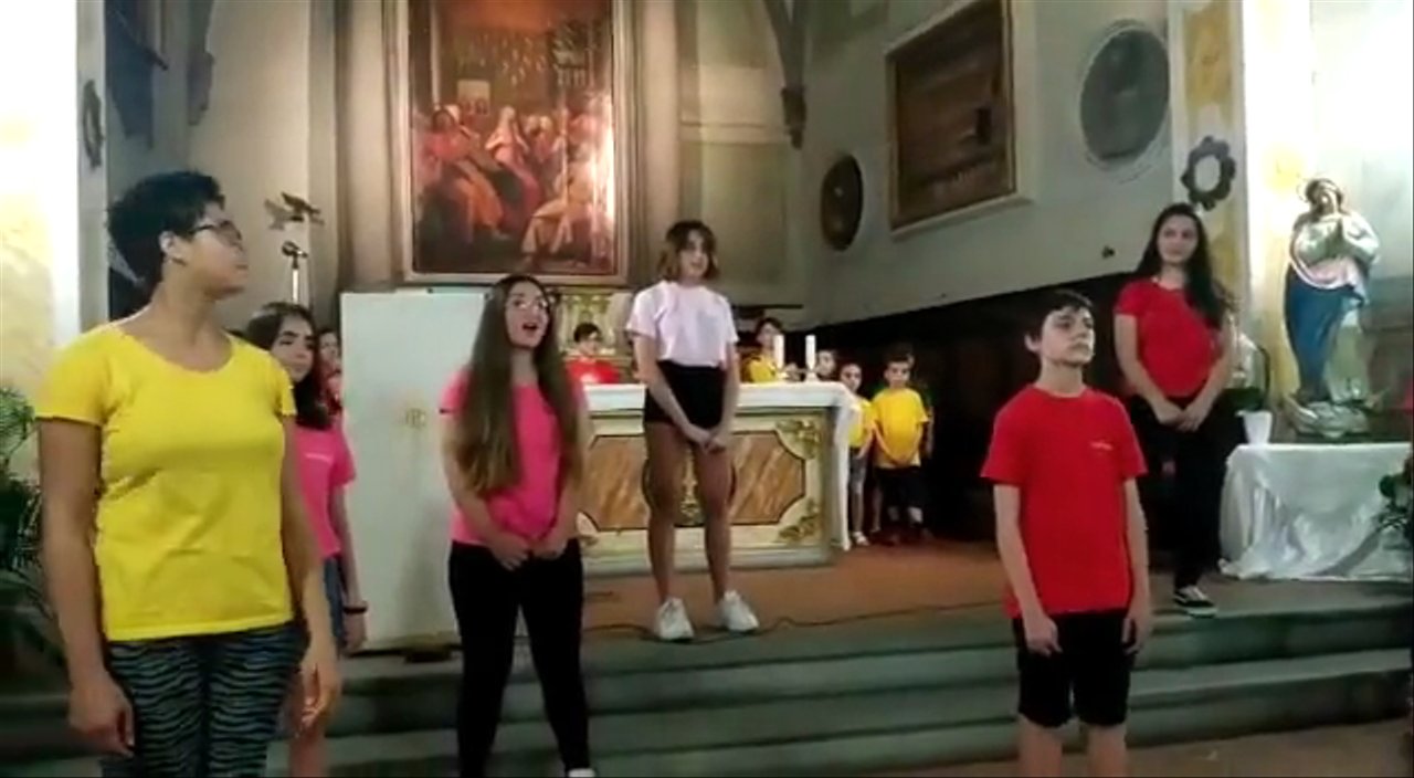 The Tuscany Wedding Choir - Shallow - video