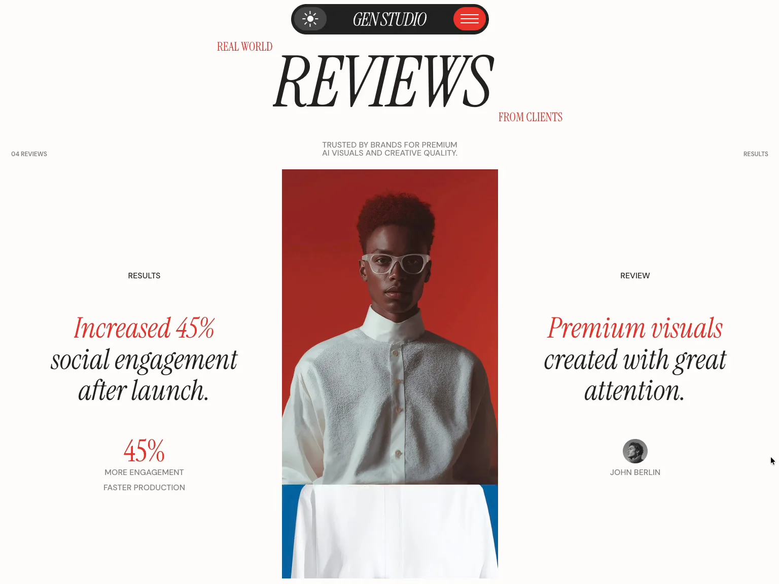 Reviews section reimaginedPreview