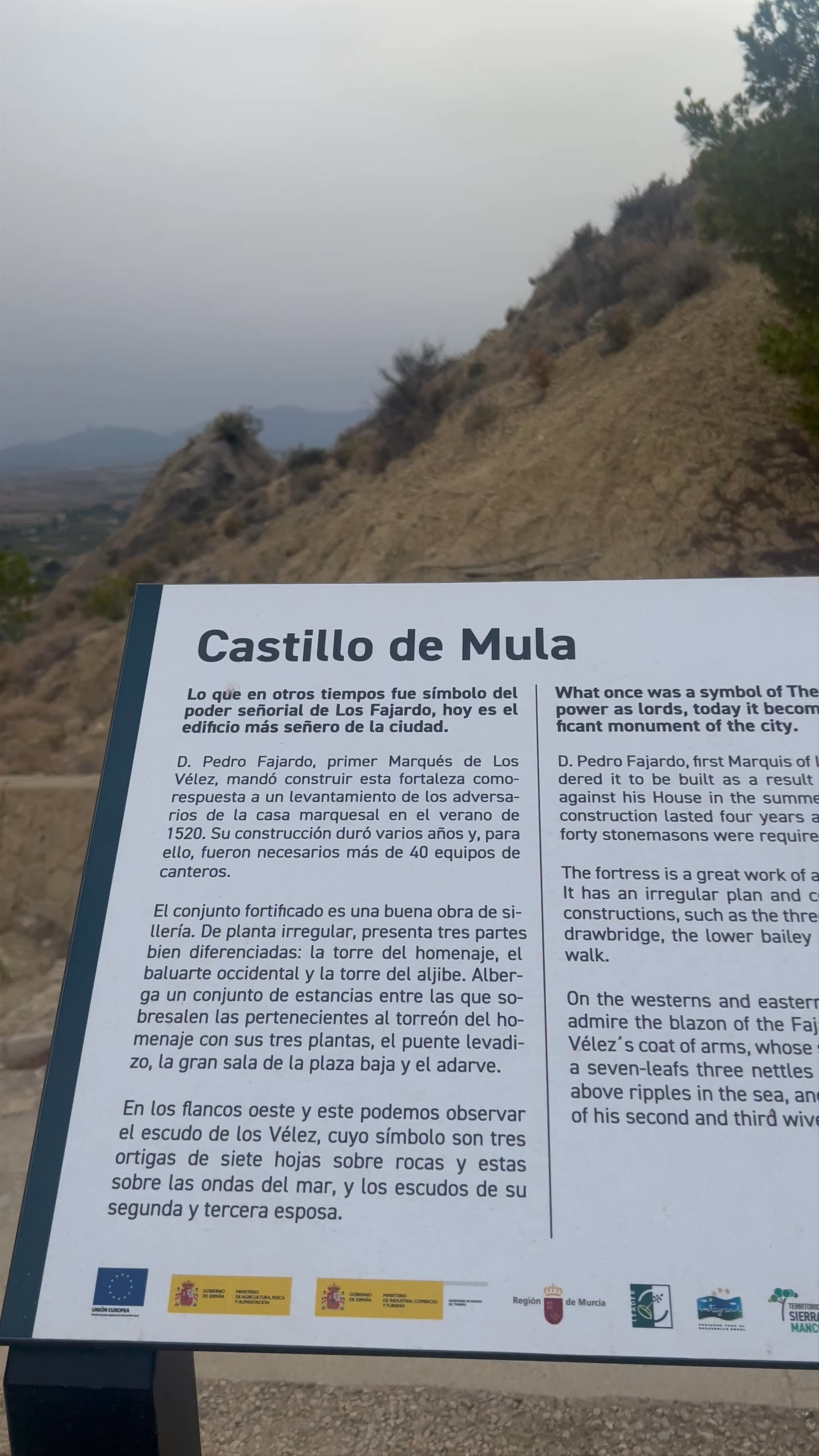 Castillo de los Vélez de Mula