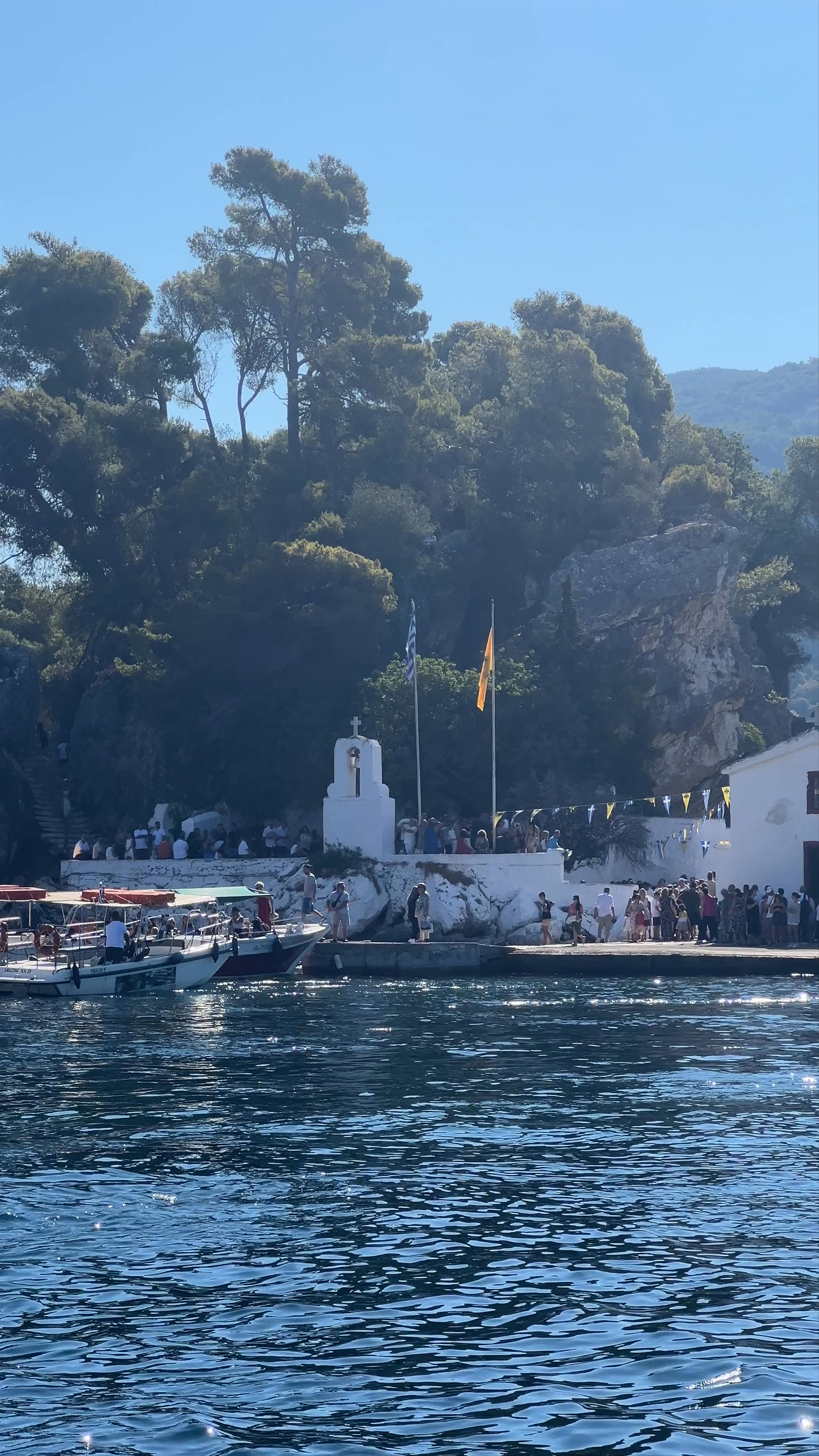 Chapel of the Assumption of the Virgin in Panagia, Greece - A Tranquil Coastal Pilgrimage