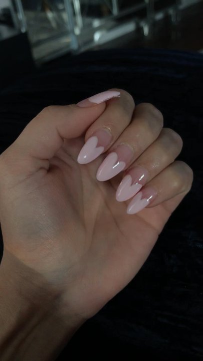 Lana's Diamond Salon - Valentine's Day acrylic set by Jenny - Nail Salons Near Me - Downey, California