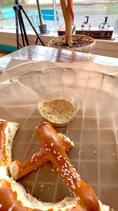 Blunt Pretzels - Lusty Monk Mustard - Pretzels Near Me - Swannanoa, North Carolina
