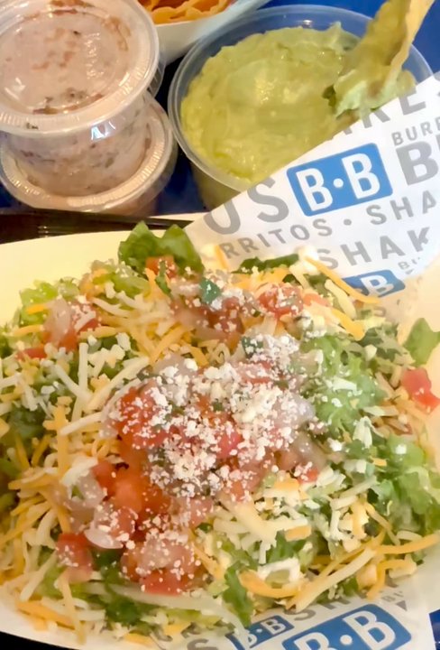 Blue Burro - beef rolled tacos - Salad Near Me - Long Beach, California